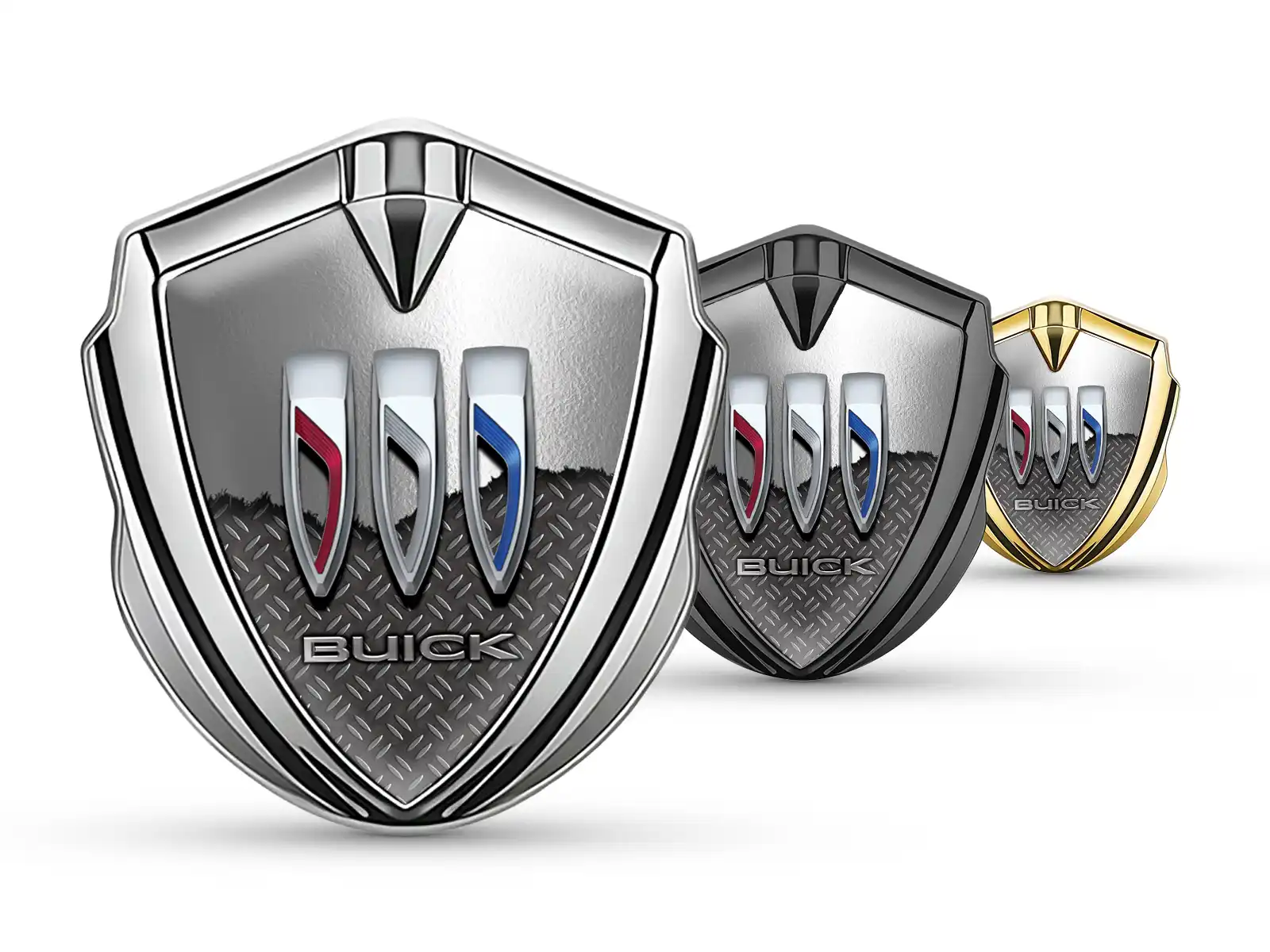 Buick Emblema Coche Insignia Carrera Plano Brilla Remate